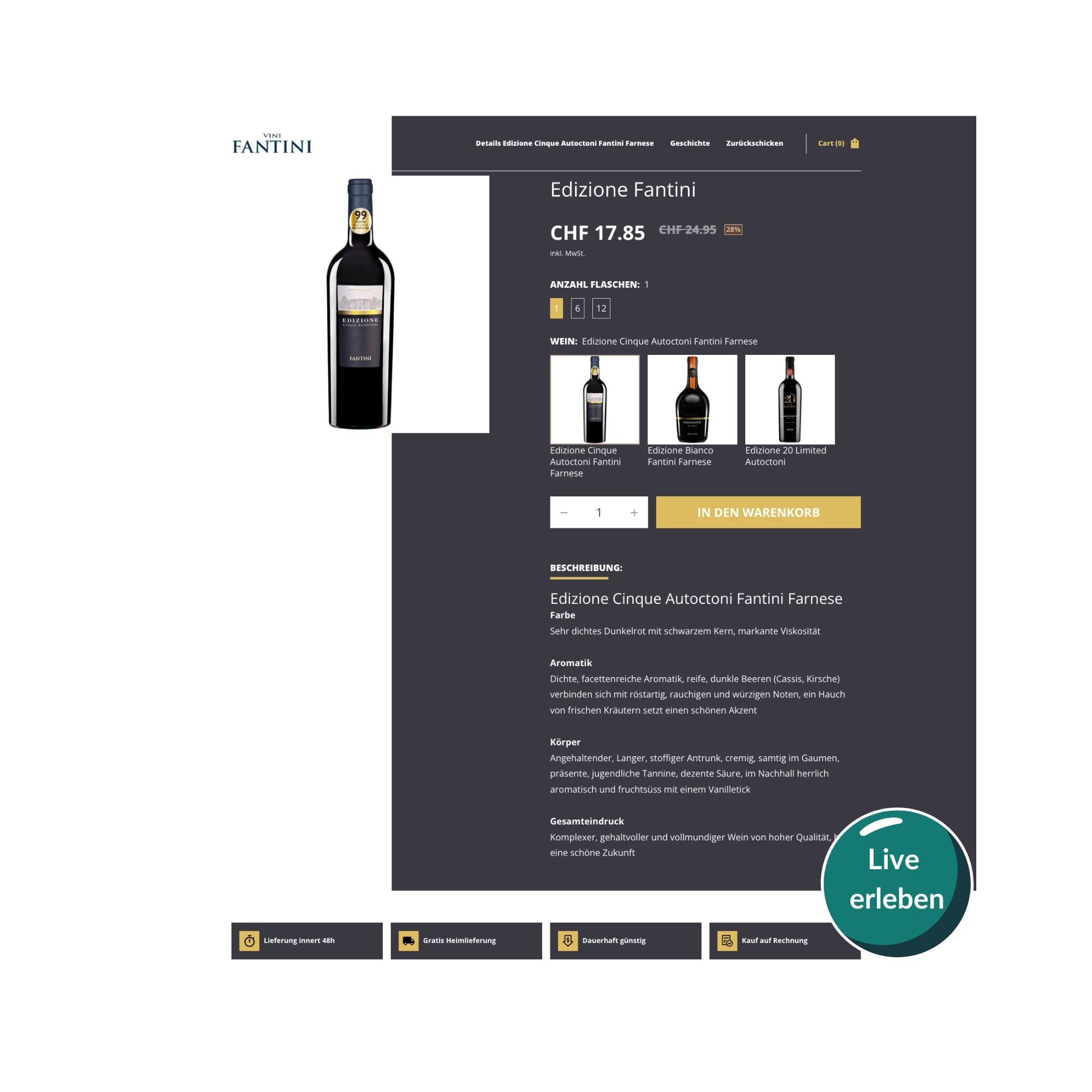 Edizione.ch Referenz